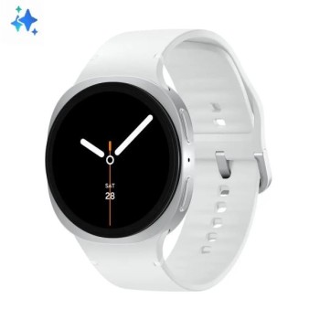 SAMSUNG Galaxy Watch8 (Bluetooth, 44mm) Silver