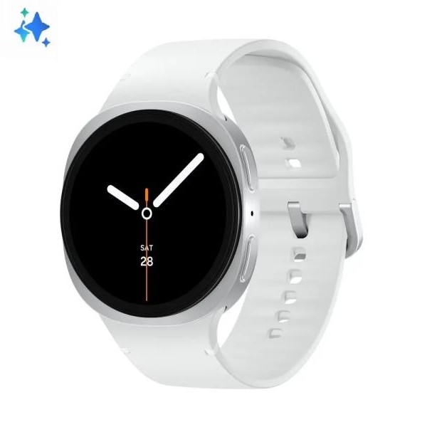 SAMSUNG Galaxy Watch8 (Bluetooth, 44mm) Silver