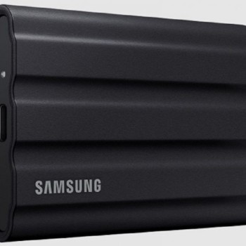 SAMSUNG Portable SSD 4TB, T7 SHIELD Crni MU-PE4T0S