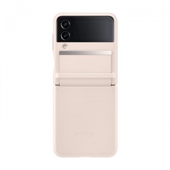 SAMSUNG Preklopna Kozna Maska Za Flip 4, Breskva