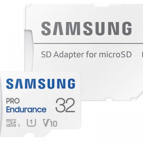 SAMSUNG PRO Endurance MicroSDXC 32GB U3 + SD Adapter MB-MJ32KA