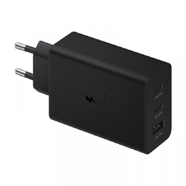 SAMSUNG Trio Strujni Adapter 65W 2xTip-C + USB-A EP-T6530-NBE