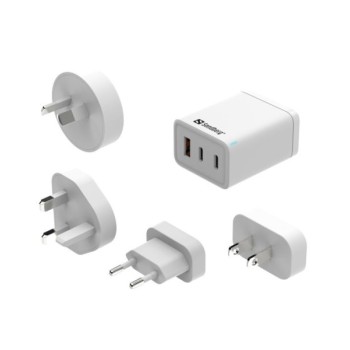 Sandberg 3in1 Travel Charger USB-C/A 65W 441-59