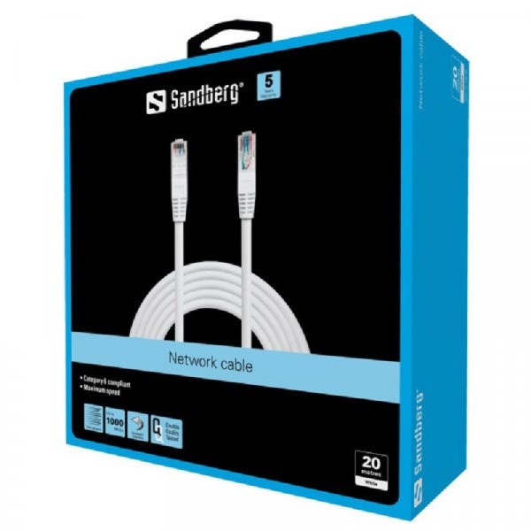 Sandberg LAN UTP kabl Cat6 20m 506-99