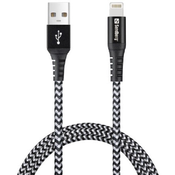 Sandberg Survivor, USB-A na Lightning kabl, 1m (441-35)
