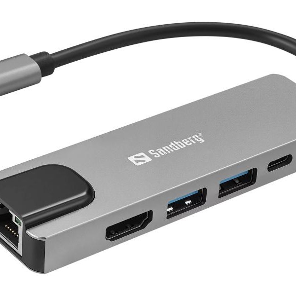 Sandberg USB adapter Sandberg 336-99 100W USB-C 5 u 1