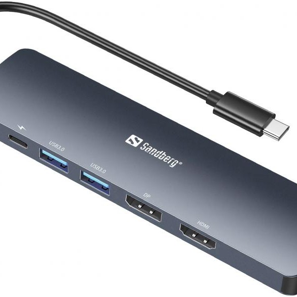 Sandberg USB-C 8K Display Dock
