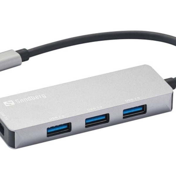 Sandberg USB HUB Sandberg 336-32 USB-C na 1xUSB3.0+3x2.0 USB