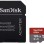 SANDISK SDHC 128GB micro 100MB/s40MB/s Class10 U3/V30+SD Adap.