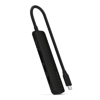 SATECHI 6-in-1 USB-C Slim Multiport Adapter - crni (ST-P6SK)