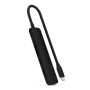 SATECHI 6-in-1 USB-C Slim Multiport Adapter - crni (ST-P6SK)