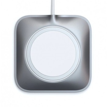 SATECHI Aluminium Dock for Mag safe Charger iPhone 12 Pro Max/12 Pro/12 Mini/12 - Space Grey