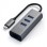 SATECHI Aluminium Type-C Hub (3x USB 3.0,Ethernet) - Space Grey