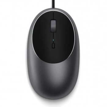 SATECHI C1 USB-C Wired Mouse - Space Grey