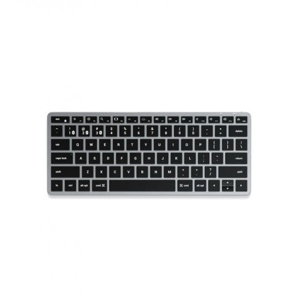 SATECHI Slim X1 Bluetooth BACKLIT Wireless Keyboard - US - Space Grey