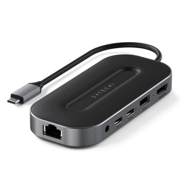 SATECHI USB-4 Multiport W2.5G Ethernet Black (ST-U4MGEM)