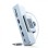 SATECHI USB-C Clamp Hub iMac 24inch (2021) / (1x USB-C up to 5 Gbps,3x USB-A 3.0 up to 5 Gbps, inc. Apple S.Drive Micro/SD) - Blue