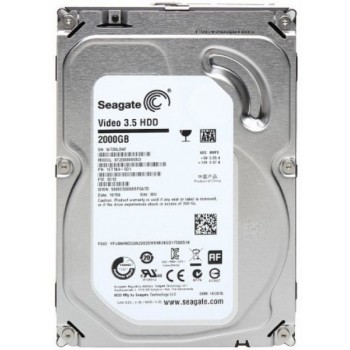SEAGATE HDD 3.5''2TB ST2000VM003 5900RPM Video DVR NCQ 24x7 64MB SATA3 Refurbished