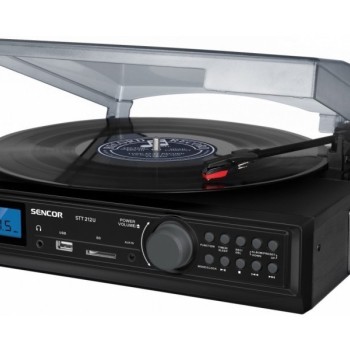 SENCOR Gramofon STT 212U USB/SD/FM/BT