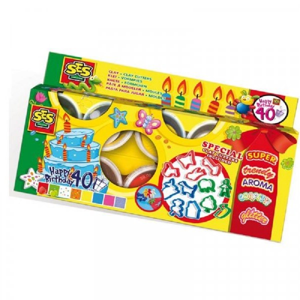 SES CREATIVE Plastelin super set i modle