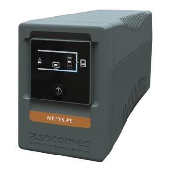 SOCOMEC UPS NeTYS PE 850VA/480W 230V 50/60Hz AVR, Step wave, RJ45, 1xUSB