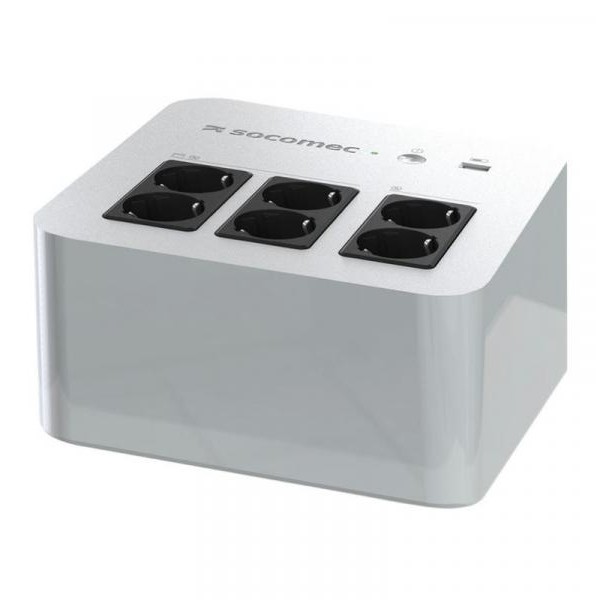 SOCOMEC UPS  NeTYS PL 800VA/480W 230V 50/60Hz Step wave, 4+2 šuko izlaz, 1xUSB, Beli NPL0800D