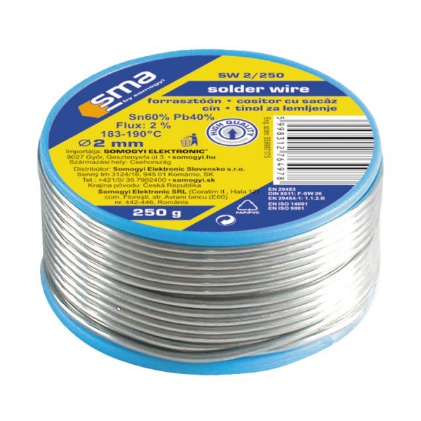 SOMOGYI ELEKTRONIC Tinol za lemljenje  SW0,5/250