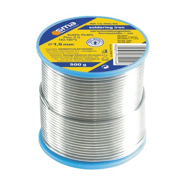 SOMOGYI ELEKTRONIC Tinol za lemljenje SW1,5/500