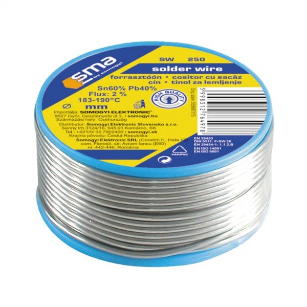 SOMOGYI ELEKTRONIC Tinol za lemljenje  SW3/250