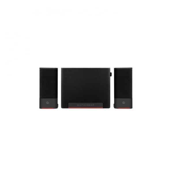 SONIC GEAR Powerlogic Zvučnici 2.1 Space 3 Maroon BT Crno/Crveno