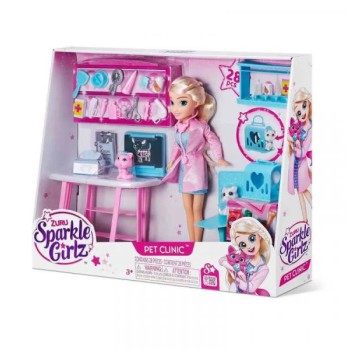 SPARKLE GIRLZ VETERINAR SET SA LUTKOM