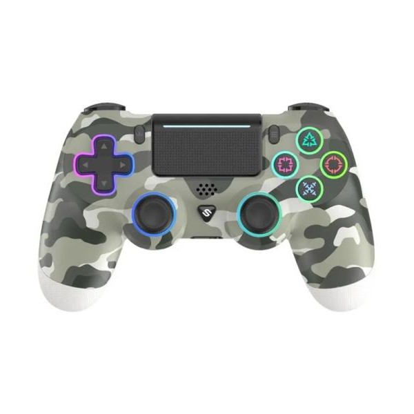 SPAWN PlayPro 4 Wireless Controller Grey Camo - PS4/PS3/PC/Android/IOS/SD