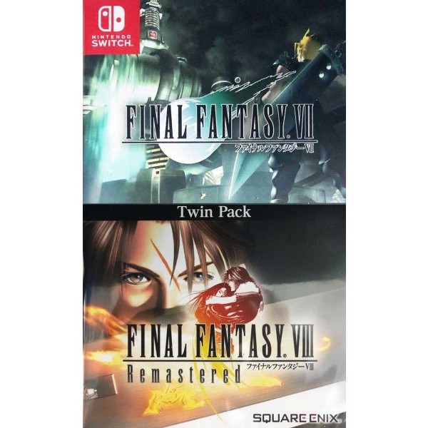 SQUARE ENIX Switch FFVII & FFVIII Remastered Twin pack