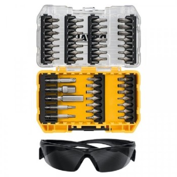 STANLEY DT70704 47-delni Set bitova + zaštitne naočare TX