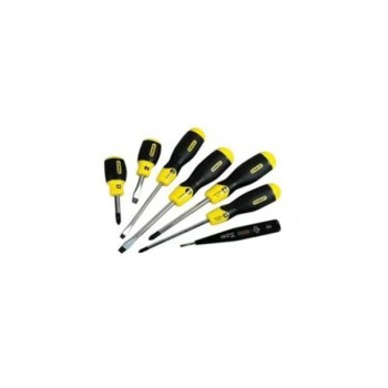 STANLEY ODVIJAČ CUSHION GRIP /SET 6kom +TESTER 220V