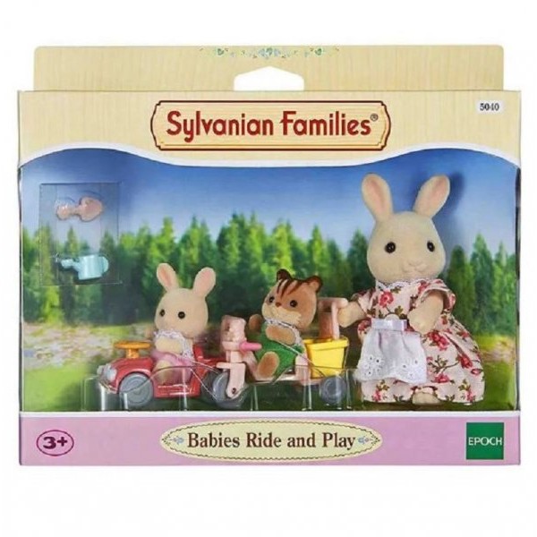 SYLVANIAN Babies ride and play