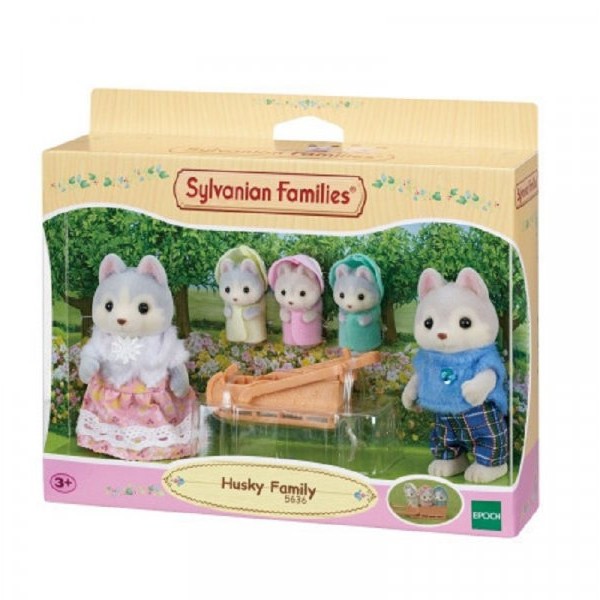 SYLVANIAN Husky family ( EC5636 )