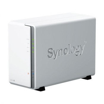 SYNOLOGY NAS DS223j, Tower, 2-bays 3.5 SATA HDD/SSD, CPU 4-core 1.7 GHz, 1 GB DDR4, LAN, USB