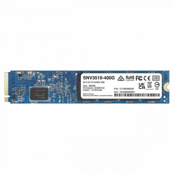 SYNOLOGY SSD NAS M.2 NVMe 400Gb, SNV3510-400G