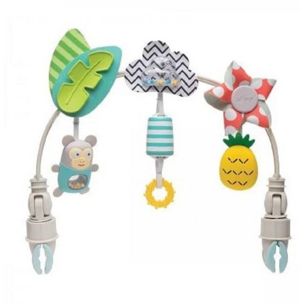 TAF TOYS Igračka luk za kolica Tropical orchestra ( 22114032 )