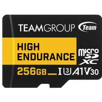 TEAM GROUP MICRO SDXC 256GB High Endurance UHS-I U3 V30,100/50MB/s, THUSDX256GIV3002 ZA VIDEO NADZOR!