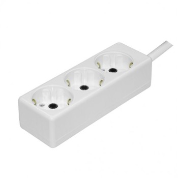 TEHNOELEKTRO Razvodnik sa 3 mesta 3m 2.5mm2 PPK03-3/WH