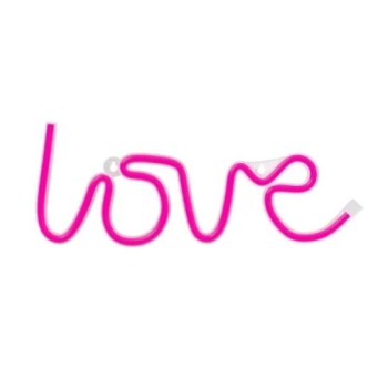 TelForceOne Dekorativna neon LED rasveta LOVE