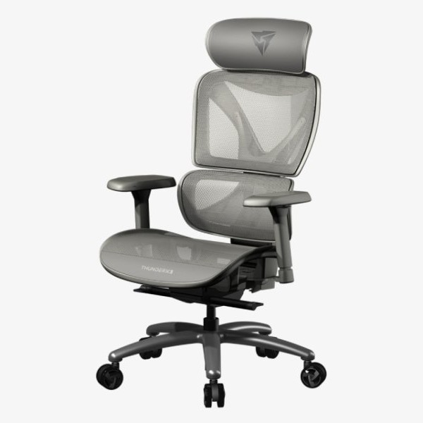 THUNDERX3 XTC-Mesh Ergonomska stolica siva