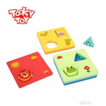 TOOKY TOY Logička igra složi oblike