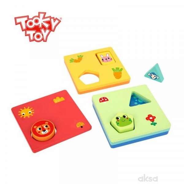 TOOKY TOY Logička igra složi oblike