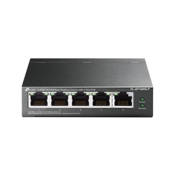 TP LINK LAN Switch TL-SF1005LP 10/100 5port (4 PoE)