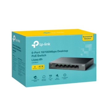 TP LINK LS106LP 6-portni 10/100mbps Desktop switch