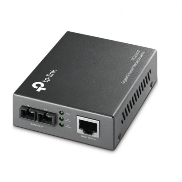 TP LINK Media konverter Gigabit Ethernet 1000Mbps to 1000Mbps multi-mode SC fiber