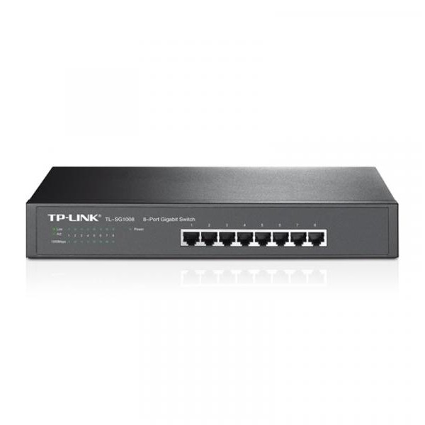 TP LINK Switch 10/100/1000 8-port TL-SG1008